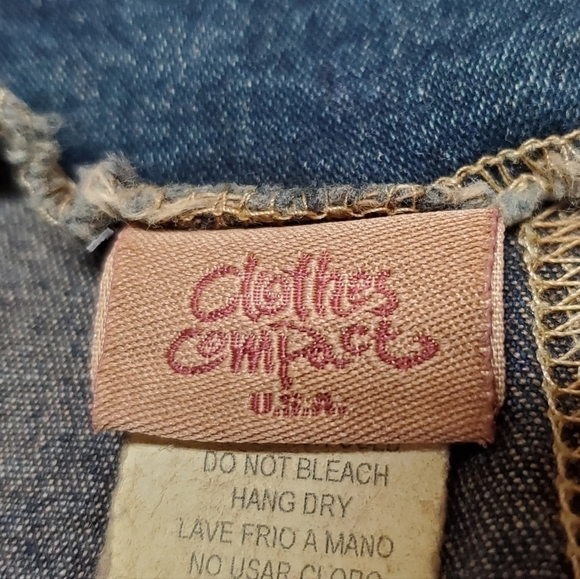 RARE Vintage Clothes Compact Raw Cut Midi Stretchy Ombre Denim Mermaid Skirt Med - Picture 14 of 15